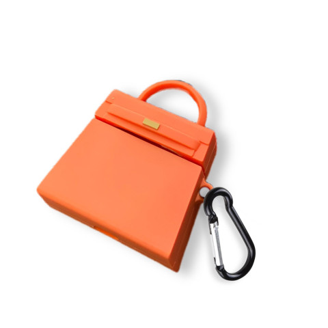 Чехол для AirPods 1/2 "Orange bag"